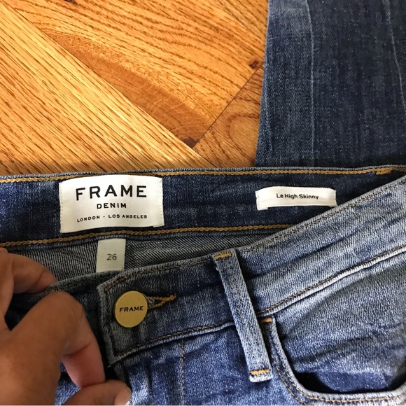 Frame Le High Skinny Jeans - Picture 6 of 9